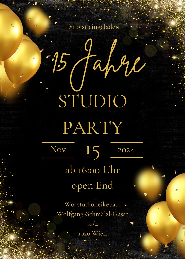 15 Jahre Studio - Party - 15.11.2024